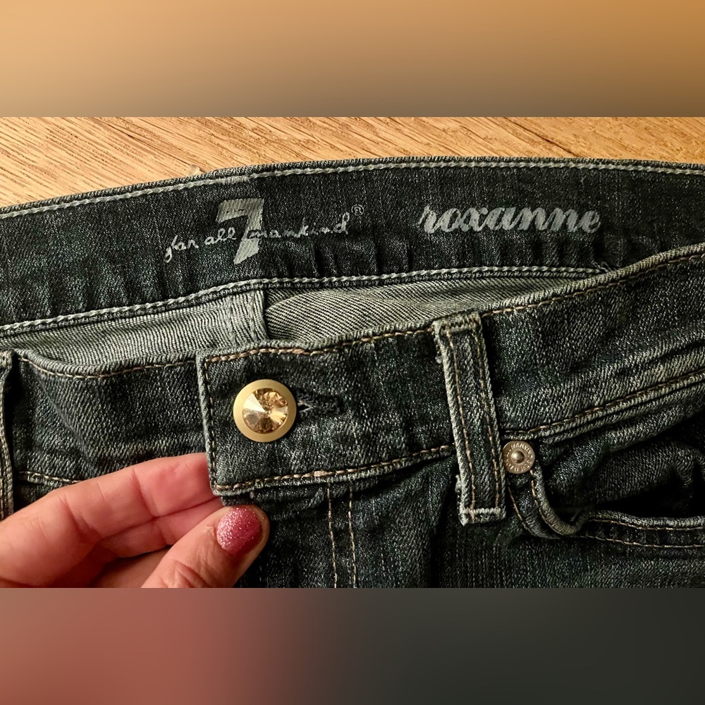 7 for Mankind “Roxanne” Skinny Jeans Sz 28 (6) - Picture 4 of 8